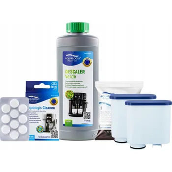 Příprava kávy Sada pro kávovary Philips Saeco - Filtr AL-Clean 2 ks, Verde 500ml, Cleaneo