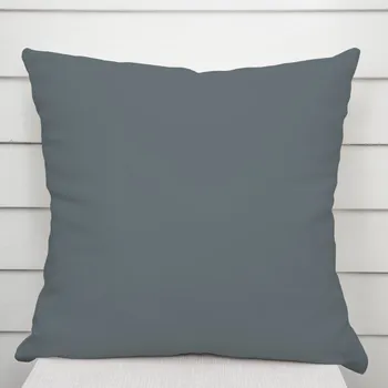 Povlak na dekorativní polštářek Bavlněný povlak na polštář Moni MO-066 Modrošedý 60 x 60 cm