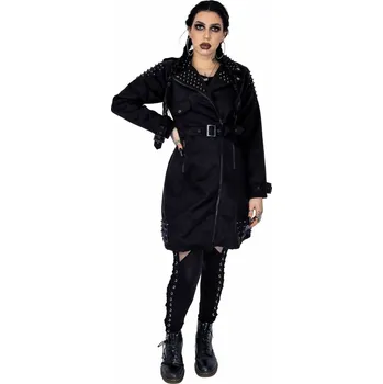 Dámský kabát kabát dámský VIXXSIN - ADONIA - BLACK - XL