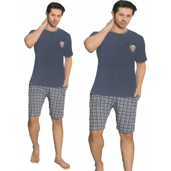 Pánské pyžamo Pánské pyžamo s krátkým rukávem velikost L