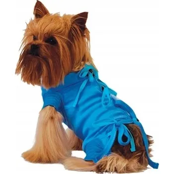 Obleček pro psa Pooperační obleček Grande Finale modrý S