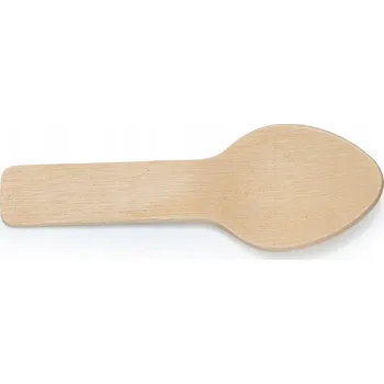 Příbor Dřevěné lžičky 7,6 cm