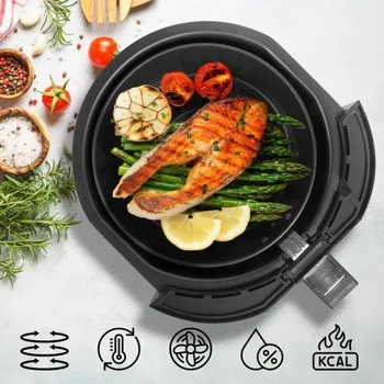 fritéza AirTaste 7in1 – horkovzdušná fritéza se 7 programy, zdravé vaření bez oleje, objem 4,3 l