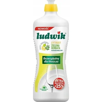 Mycí prostředek Ludwik prostředek na nádobí citrusy / zelený čaj 1040 g