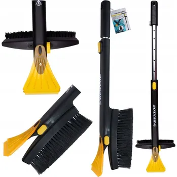 Autoškrabka Škrabka na okna a otočný kartáč 2v1 teleskopická 58-84cm DUNLOP
