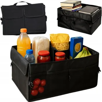 Organizér do auta SKLÁDACÍ ORGANIZÉR / TAŠKA DO KUFRU AUTA VODĚODOLNÝ KONTEJNER