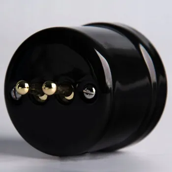 vypínač KERAMICKÝ POVRCHOVÝ DVOUVODIČOVÝ PÁČKOVÝ VYPÍNAČ ČERNÝ CWNT2DB