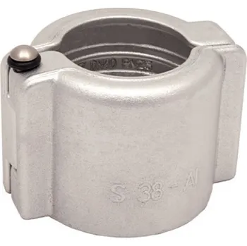 Držák na zahradní hadici CLAMPS EN 14420 AL - spona s čepem Dn 25x6