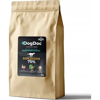 Krmivo pro psa KRMIVO DOG DOC ZVĚŘINA 3KG