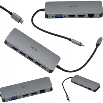 APPLE DOKOVACÍ STANICE PRO LAPTOP MACBOOK S FUNKCÍ NABÍJENÍ, NABÍJÍ PŘES USB-C