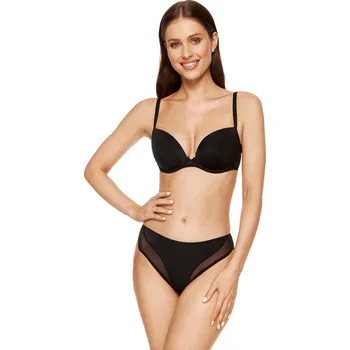 Kalhotky Dámské kalhotky GORTEKS Zara brazilian thong BLACK 48
