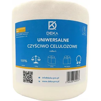 Utěrka Čisticí Utěrka papír Deka celulózový, bílý, 161 m x 23 cm, 2 vrstvy