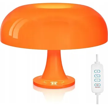 Lampička BAREVNÁ STOLNÍ LAMPA DO LOŽNICE BAROVÉHO OBÝVACÍHO POKOJE SE 3 TEPLOTAMI