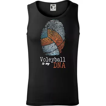 Pánské termoprádlo Volejball is my DNA - Tílko pánské Core - L ( Černá )