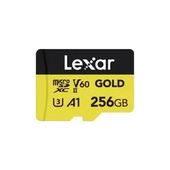 Paměťová karta Lexar Gold microSDXC 256 GB (LMSGOLD256G-BNNNG)