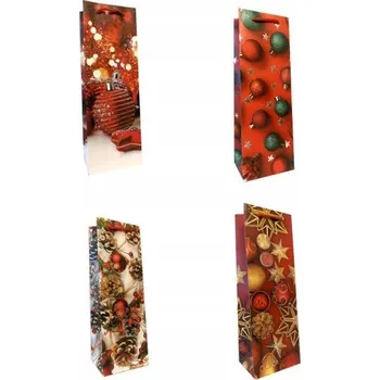 Dárková taška Dárková Taška na láhev, vánoční, na dárek