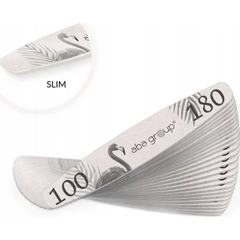 Pilník na nehty Elipsa 100/180 Slim ABA 25 ks
