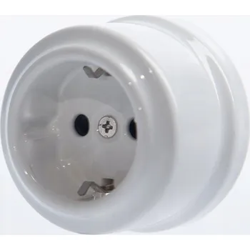 Elektrická zásuvka JLM Elektrická Zásuvka Bílá