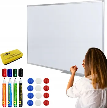 Kancelářský nábytek KANCELÁŘSKÁ TABULE 60x40 + PŘÍSLUŠENSTVÍ SADA SUCHÝ STÍRATELNÁ MAGNETICKÁ ŠKOLNÍ