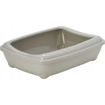 Yarro/Moderna Kočičí Toaleta Jumbo oválná s rámečkem 57 cm béžová [Y3619]