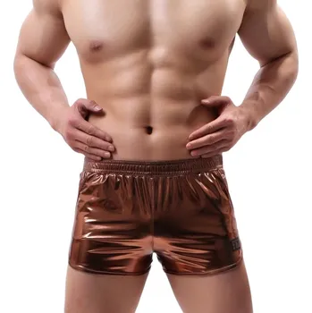 Pánské spodní prádlo Pánské holografické boxerky s kapsami - S