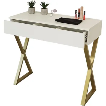 Konferenční stolek Konzolový Stolek LUSTRAGLAM bílá matná 90 x 80,5 x 40 cm