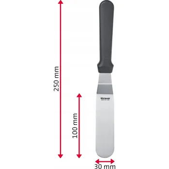 Westmark Roztírací nůž nerez 25 cm, zahnutý