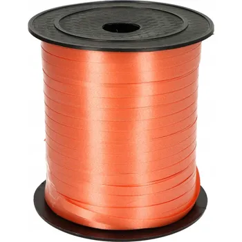 Balónek VÁZACÍ STUHA NA BALÓNKY PASTELOVÁ ORANŽOVÁ 200M