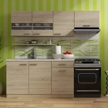 Kuchyňská linka Kuchyňská linka Bode, dub artisan