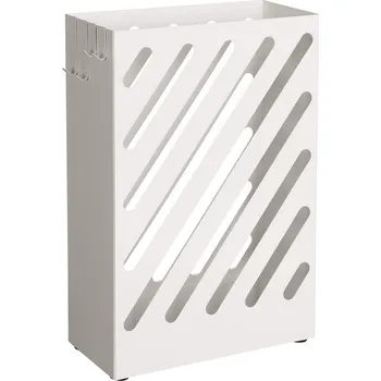 Stojan na deštník Stojan na deštníky kovový Songmics bílý