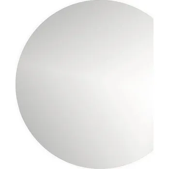 Zrcadlo Kulaté LED zrcadlo do koupelny s osvětlením Ø 80 cm v bílém rámu