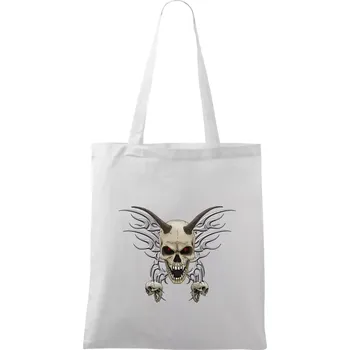 Metal devil (Hana-creative) - Taška bavlněná - 42 x 38 cm ( Bílá )