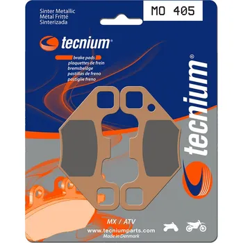 Nářadí na motocykly Brzdové destičky TECNIUM MX/ATV ze slinutého kovu - MO405 MO405