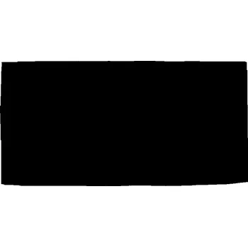 Sablio Ručník Černá - 30x50 cm