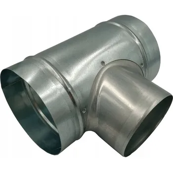 rozdělovač topení T-ROZDĚLOVAČ PRO FLEXIBILNÍ VENTILAČNÍ POTRUBÍ FLEX SPIRO POZINK 150x100 mm
