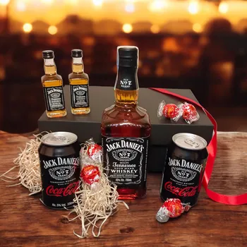 Dárkový potravinový koš Jack Daniel's Original dárkový balíček