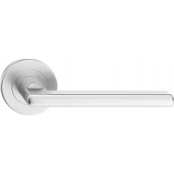 Dveřní kování KLIKA NOVA DVEŘNÍ NEREZOVÁ INOX + ROZETA VLOŽKA DO DVEŘÍ WITEX