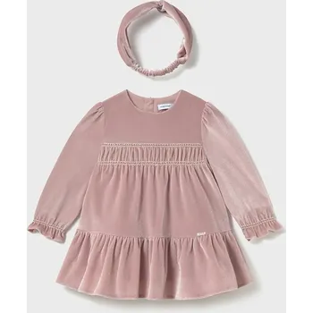 Dětská móda Dívčí šaty Mayoral 2904.4A.Baby.9BYA růžová 30X, vel. 104