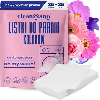 Prací prostředek Prací lístky Cleangang 25 ks