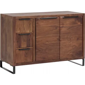 Koupelnový nábytek Komoda do koupelny Victoria tmavá akácie