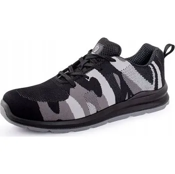 Pracovní obuv POLOBOTKY S OCELOVOU ŠPIČKOU TEXO CAMO S1 PROCERA velikost 43