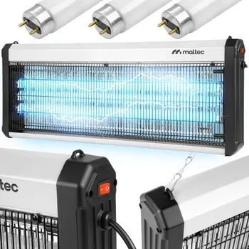 Elektrický lapač InsectoGuard Pro 3800V – UV lampa proti hmyzu 60W s dosahem 300m²