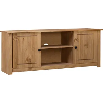 Televizní stolek vidaXL TV skříňka 120 x 40 x 50 cm masivní borovice řada Panama