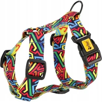 Postroj pro psa Postroj Dingo GUARD City GRAFFITI, vel L