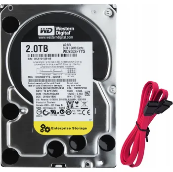 Interní pevný disk Pevný disk Western Digital WD RE4 2TB SATA II 3,5"