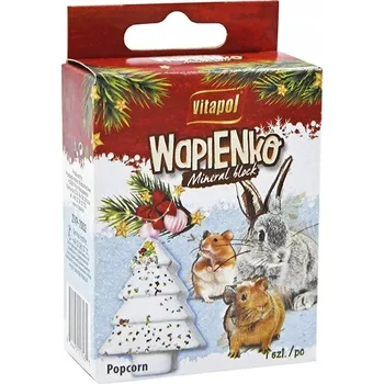 Vitapol vápenný kámen pro hlodavce STROMEČEK s popcornem