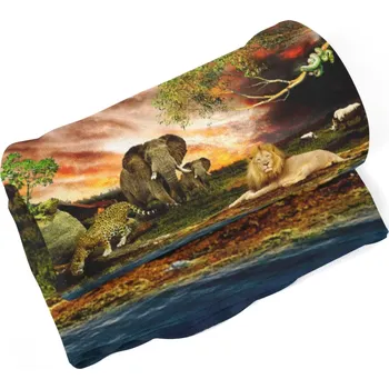 deka Sablio Deka Zvířata ze Sahary - 150x120 cm
