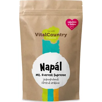 Káva Vital Country Nepal Mt. Everest Supreme Varianta: Mletá, Množství: 250g