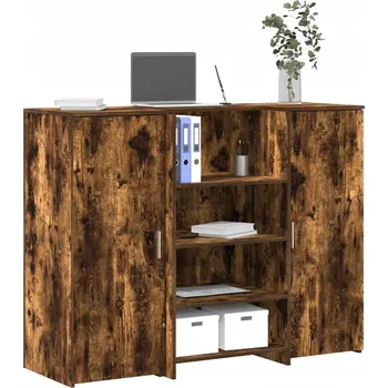 Jídelní stůl Obdélníkový psací stůl VidaXL 135 x 50 x 103,5 cm dub