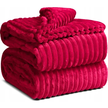 Prostěradlo Deka z mikrovlákna Xzhome 200 cm x 220 cm červená